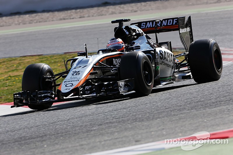 Hulkenberg, contento con el VJM08