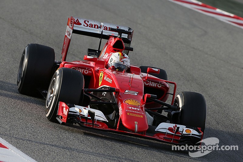 Ferrari, en la ruta para alcanzar a Mercedes: Vettel