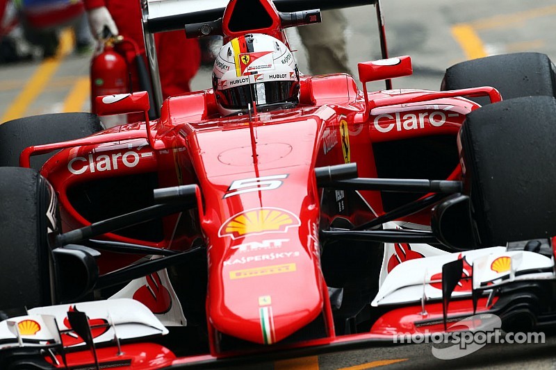 Ferrari - Un unique arrêt au stands