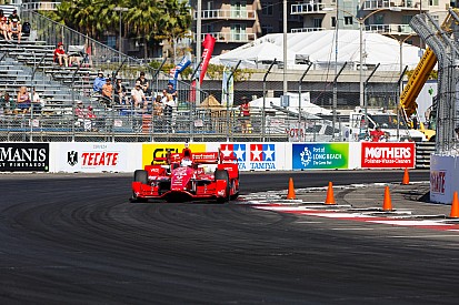 Scott Dixon ravi de vaincre le signe indien à Long Beach