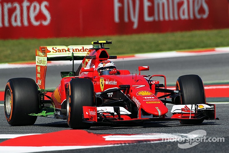 Manque d'adhérence pour Räikkönen en Espagne