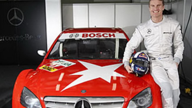 DTM: Coulthard ha provato la Mercedes