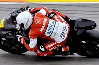 Moto2 2010, Valencia test, day/2: Simon davanti