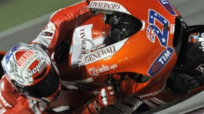 Moto GP 2010, Qatar, FP1: il solito Stoner