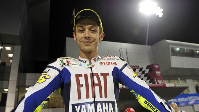 Rischio Rossi: cade facendo motocross