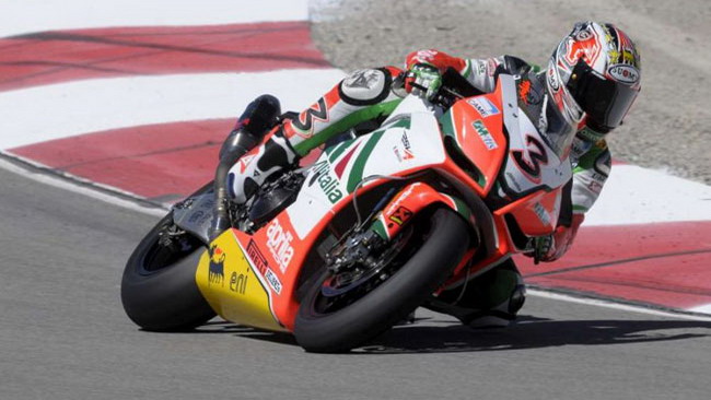 Biaggi svetta nella prima giornata di test a Misano