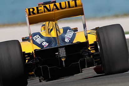 La Renault con l'F-Duct a Hockenheim