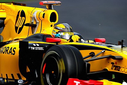 Kubica promuove l'F-duct della Renault