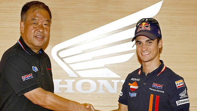Pedrosa rinnova con la Honda fino al 2012