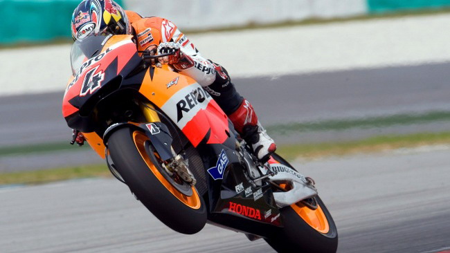 Andrea Dovizioso alla sua prima pole in MotoGP