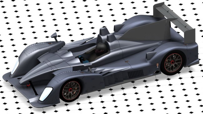 La Riley al lavoro su una Lmp2