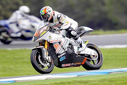 De Angelis subito al top a Phillip Island