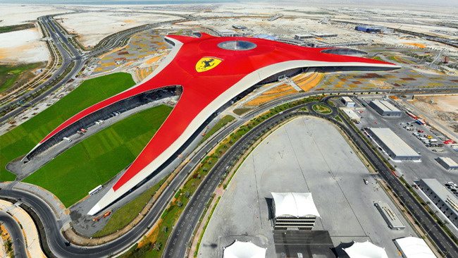 Numeri da record per il Ferrari World di Abu Dhabi