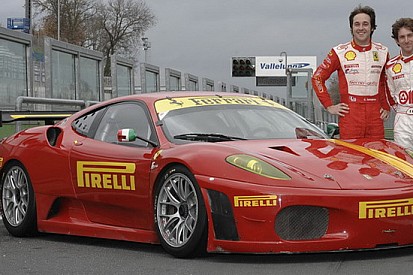 Sernagiotto alla 6 Ore di Vallelunga con una Ferrari