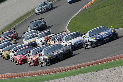 Filippo Mancini al via della 6 Ore di Vallelunga