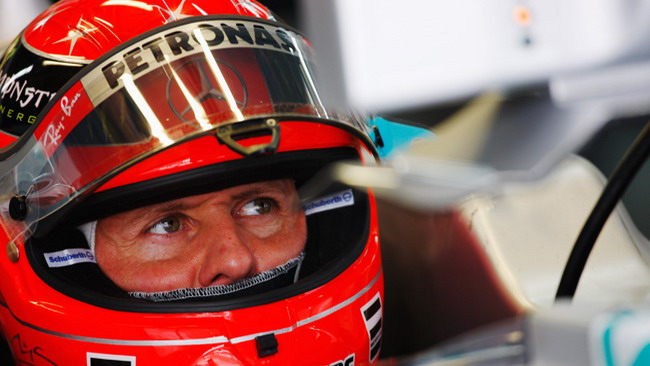 Le Pirelli sembrano piacere a Schumi
