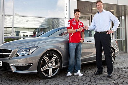 Una Mercedes CLS 63 AMG per Nicky Hayden