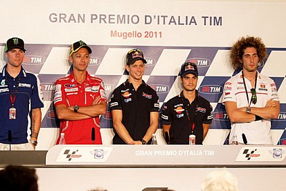 Pedrosa protagonista nella conferenza stampa