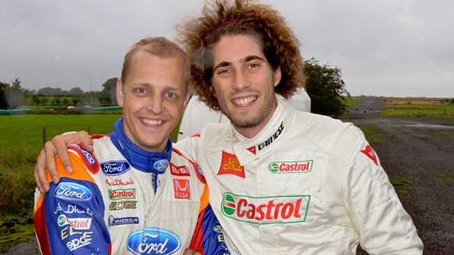 Simoncelli a scuola di traversi da Hirvonen!