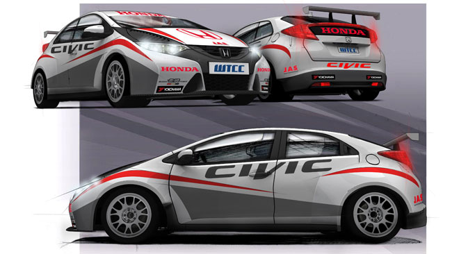 Honda entra in veste ufficiale nel WTCC con la Civic!