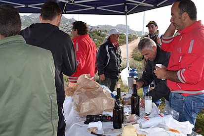 Rally d'Italia, sapori di Sardegna