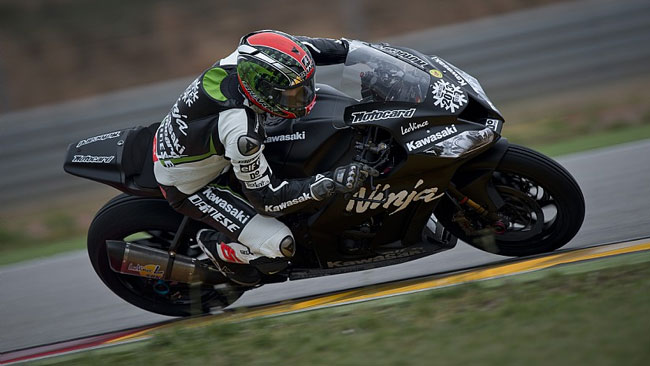 Kawasaki in evidenza nei test di Motorland Aragon