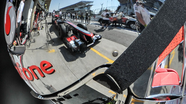 La McLaren di Perez si mostra il 31 gennaio