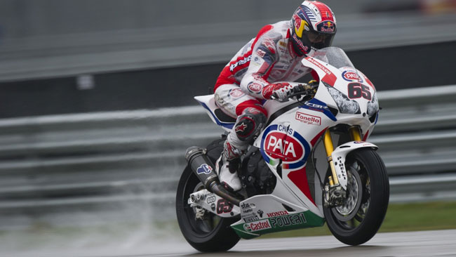 Monza, Libere 1: Rea vola sotto al diluvio
