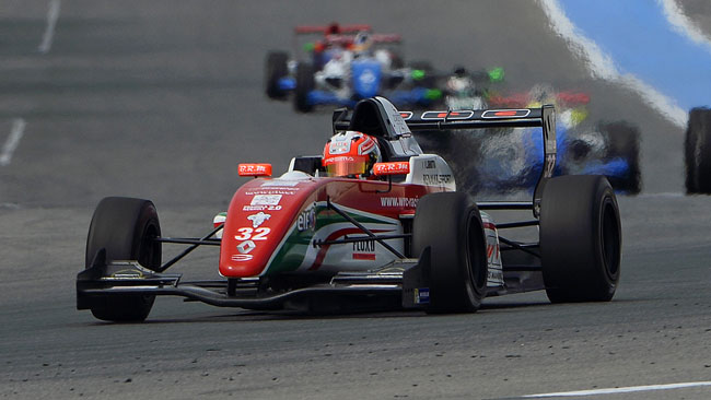 Luca Ghiotto si prende la pole per gara 2