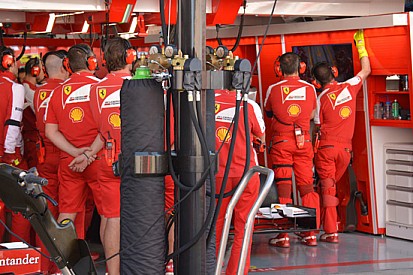 La Ferrari a lezione di pit stop in Corea