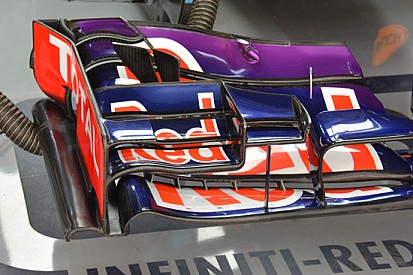 Red Bull: le due paratie ora sono svergolate