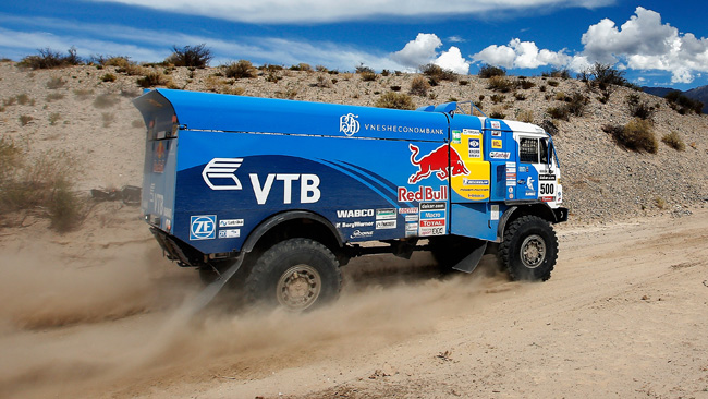Dakar, Tappa 7, Camion: Kamaz firma una doppietta