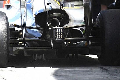 Mercedes con un raffreddamento asimmetrico!