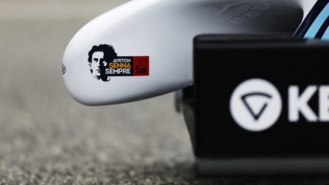Williams: ecco il logo per celebrare i 20 anni di Senna