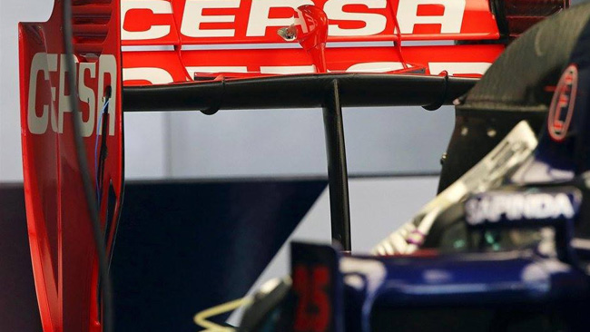 Toro Rosso mostra un diverso mono pilone