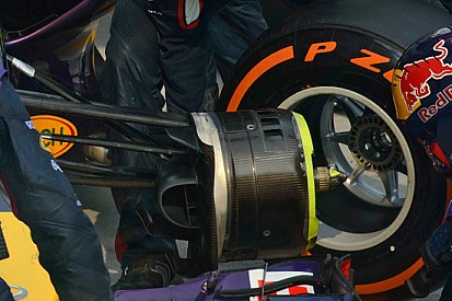 Polysil nei cerchi anteriori della Red Bull Racing