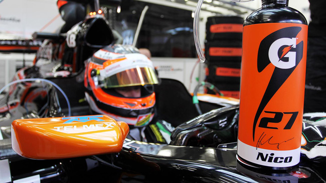 Gatorade diventa sponsor della Force India