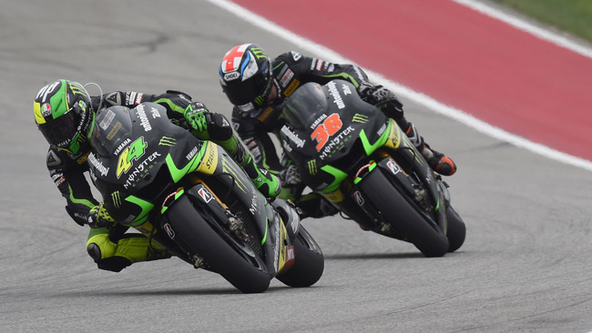 Le Yamaha Tech 3 meglio delle ufficiali ad Austin