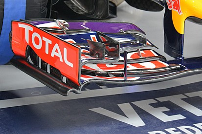 Red Bull: ala anteriore con più carico e soffiaggi