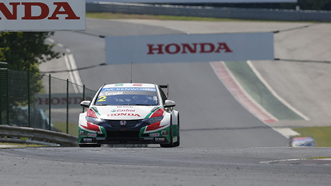 Hungaroring, Test: Tarquini svetta fra le Honda