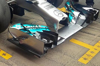 Mercedes: si spostano le zavorre sulla W05 Hybrid