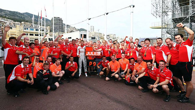 Bianchi regala i primi punti della storia alla Marussia