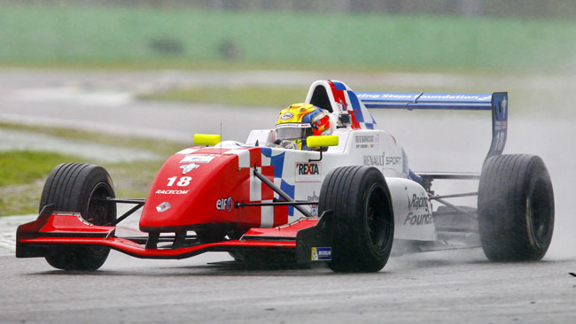 Ben Barnicoat si esalta sul bagnato a Monza