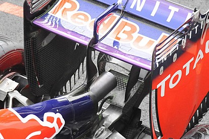 La Red Bull assotiglia il mono pilone dell'ala