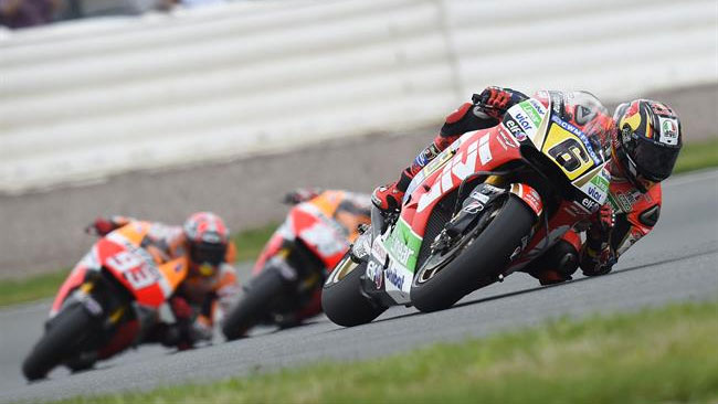 Stefan Bradl aveva le slick, ma l'assetto da bagnato