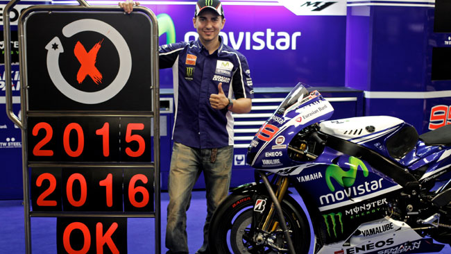 Ufficiale: Lorenzo e Yamaha insieme altri due anni