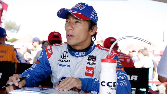 Takuma Sato con la Amlin Aguri a Pechino