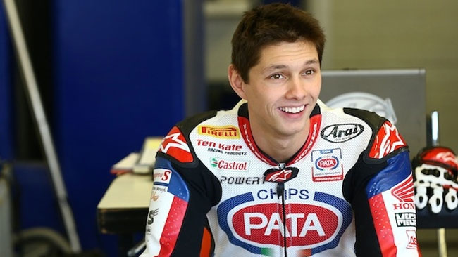Van der Mark salta in SBK con la Honda Pata