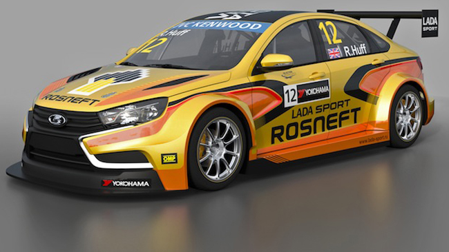 Ecco la livrea della nuova Lada Vesta TC1