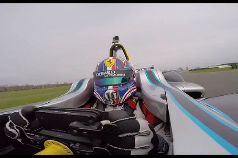 Il video di Olivier Panis sulla Spark-Renault elettrica